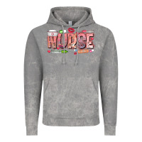Cloud Rock Nurse Valentine Vintage Hoodie - CowhideDigitalArt