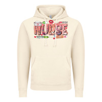 Vintage Artic Nurse Valentine Vintage Hoodie - CowhideDigitalArt
