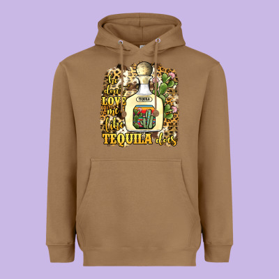 He Don't Love Me Like Tequila Does Heavyweight Hoodie Designed By Jahusdesignshop