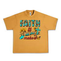 Peanut Butter Faith It Till You Make It Urban Heavy Tee - BundleAndBundleShop