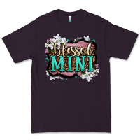 Plum blessed mini Premium Tee - OliviaCreatesArt