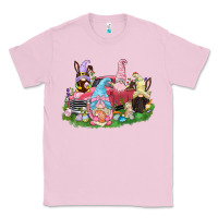 Bubblegum Pink Easter gnomies truck  Easter Day Classic Tee - CowGirlArtShop