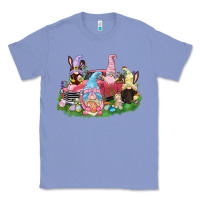 Colony Blue Easter gnomies truck  Easter Day Classic Tee - CowGirlArtShop