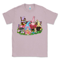 Lilac Easter gnomies truck  Easter Day Classic Tee - CowGirlArtShop