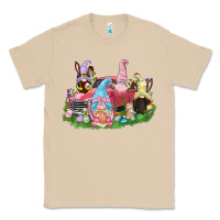 Mushroom Easter gnomies truck  Easter Day Classic Tee - CowGirlArtShop