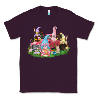 Plum Easter gnomies truck  Easter Day Classic Tee - CowGirlArtShop