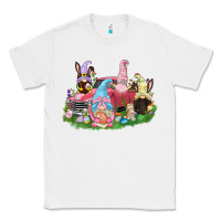 White Easter gnomies truck  Easter Day Classic Tee - CowGirlArtShop