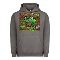 Pigment Tornado st patricks day hearts Urban Hoodie - Jasminsmagicworld