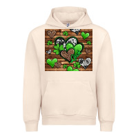 Sandshell st patricks day hearts Urban Hoodie - Jasminsmagicworld