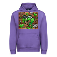 Tulip st patricks day hearts Urban Hoodie - Jasminsmagicworld