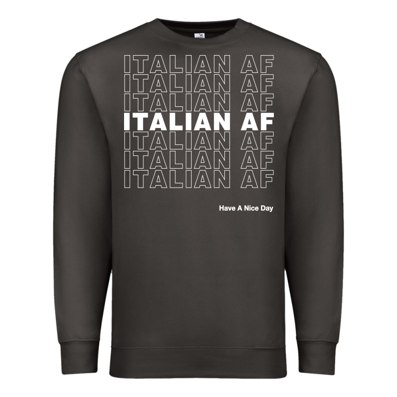 Italian Af Premium Sweatshirt by artisFamous | Teevron