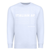 White italian af Premium Sweatshirt - artisFamous