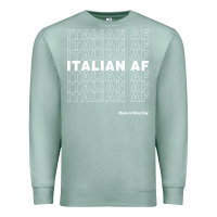 Seafoam italian af Premium Sweatshirt - artisFamous