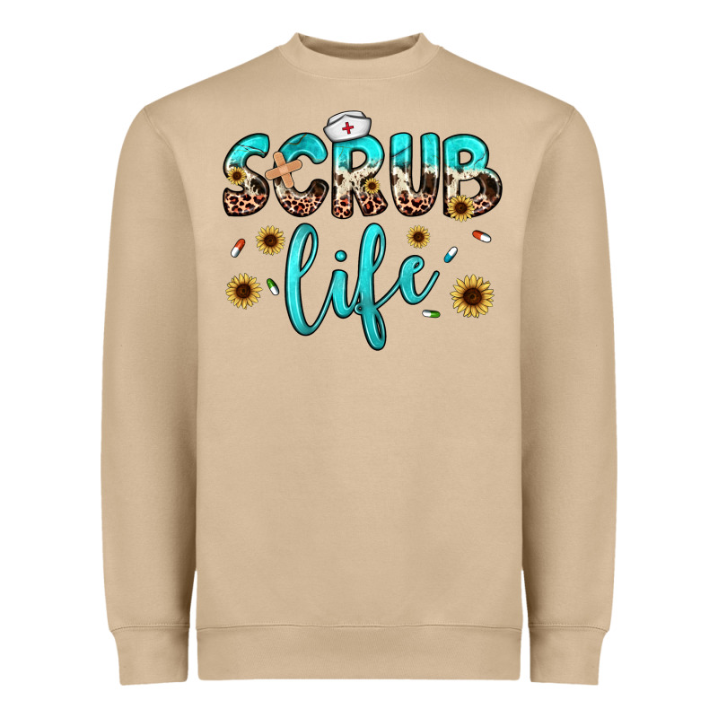 Scrub Life Heavyweight Sweatshirt by JahusDesignShop | Teevron
