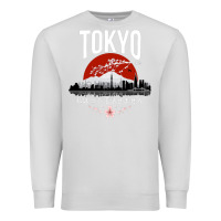 Dove Grey tokyo Premium Sweatshirt - artisFamous