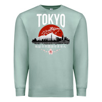 Seafoam tokyo Premium Sweatshirt - artisFamous