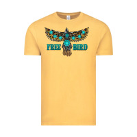 Vintage Mustard turquoise freebird Vintage Tee - RanaPortraitStore