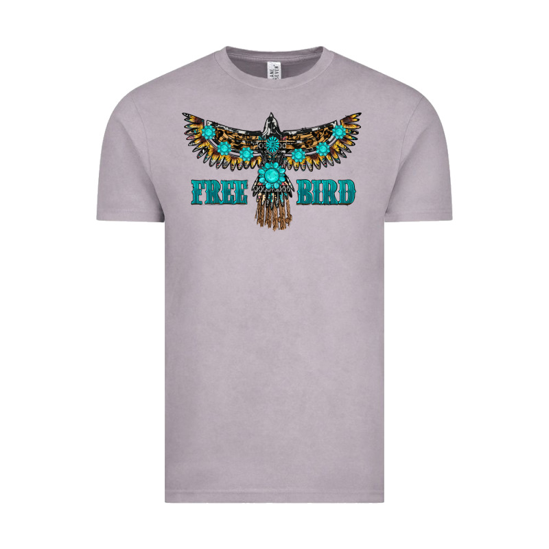 Turquoise Freebird Vintage Tee by RanaPortraitStore | Teevron