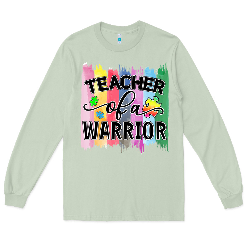 Teacher Of A Warrior Long Sleeve Tee by CowhideDigitalArt | Teevron