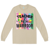 Mushroom Teacher of a warrior Long Sleeve Tee - CowhideDigitalArt