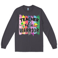 Smoke Teacher of a warrior Long Sleeve Tee - CowhideDigitalArt