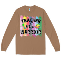 Toasted Coconut Teacher of a warrior Long Sleeve Tee - CowhideDigitalArt