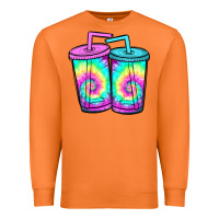 Carrot tie dye loaded tea Premium Sweatshirt - JahusDesignShop