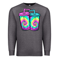 Charcoal Heather tie dye loaded tea Premium Sweatshirt - JahusDesignShop
