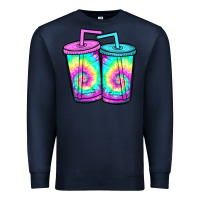 Navy tie dye loaded tea Premium Sweatshirt - JahusDesignShop