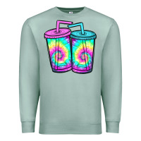 Seafoam tie dye loaded tea Premium Sweatshirt - JahusDesignShop
