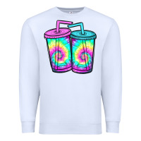 White tie dye loaded tea Premium Sweatshirt - JahusDesignShop