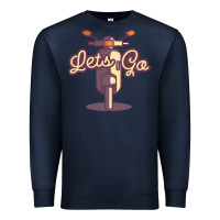 Navy vespa Premium Sweatshirt - artisFamous