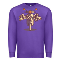 Purple vespa Premium Sweatshirt - artisFamous