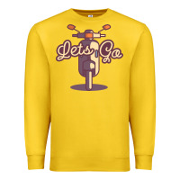 Lemon vespa Premium Sweatshirt - artisFamous