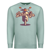 Seafoam vespa Premium Sweatshirt - artisFamous