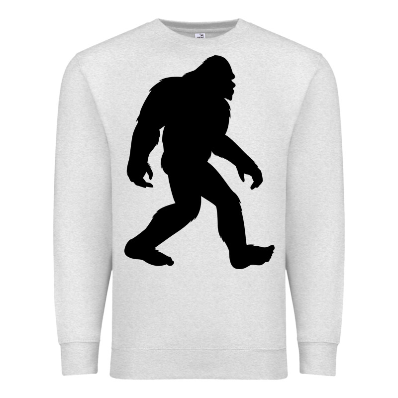 Bigfoot In Black Design Premium Sweatshirt by artisFamous | Teevron
