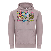 Vintage Zinc Peace love Easter Vintage Hoodie - LillyAllenDesigns