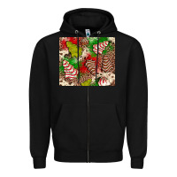 Black little debbie tree cakes leopard Zipper Hoodie - JahusDesignShop
