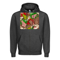 Charcoal Heather little debbie tree cakes leopard Zipper Hoodie - JahusDesignShop