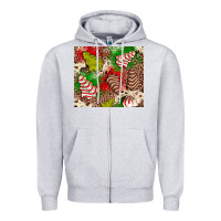 Heather Grey little debbie tree cakes leopard Zipper Hoodie - JahusDesignShop