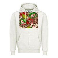 Oatmeal Heather little debbie tree cakes leopard Zipper Hoodie - JahusDesignShop