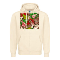 Sandshell little debbie tree cakes leopard Zipper Hoodie - JahusDesignShop
