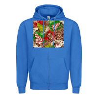 True Royal little debbie tree cakes leopard Zipper Hoodie - JahusDesignShop