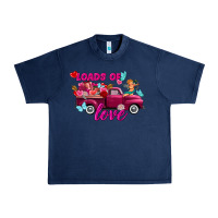 Navy Loads of love valentine's day truck Urban Heavy Tee - FaDigitalArtStudio