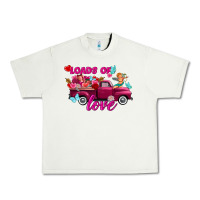 Pistachio Loads of love valentine's day truck Urban Heavy Tee - FaDigitalArtStudio