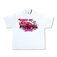 White Loads of love valentine's day truck Urban Heavy Tee - FaDigitalArtStudio