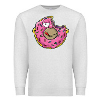 Oatmeal Heather DONUT Premium Sweatshirt - artisFamous