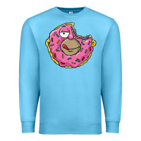 Ocean Blue DONUT Premium Sweatshirt - artisFamous