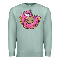 Seafoam DONUT Premium Sweatshirt - artisFamous