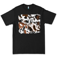 Black cowhide background Premium Tee - RanaPortraitStore